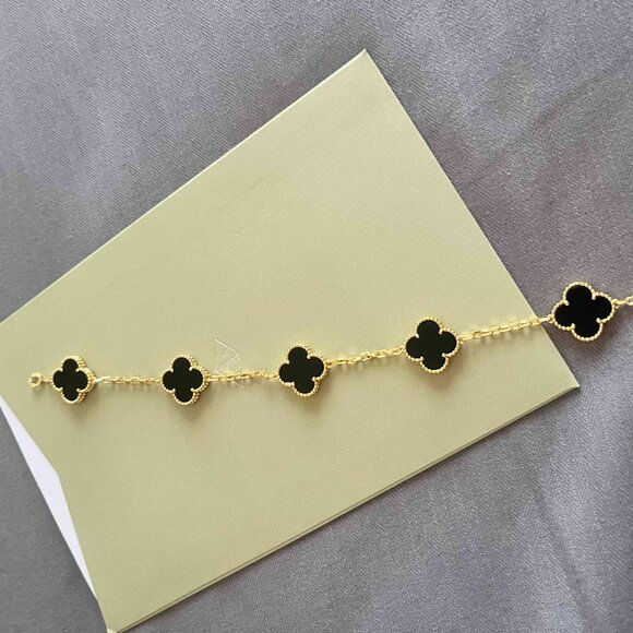 H&M Jewelry - Yellow gold Alhambra bracelet (Vendôme version)